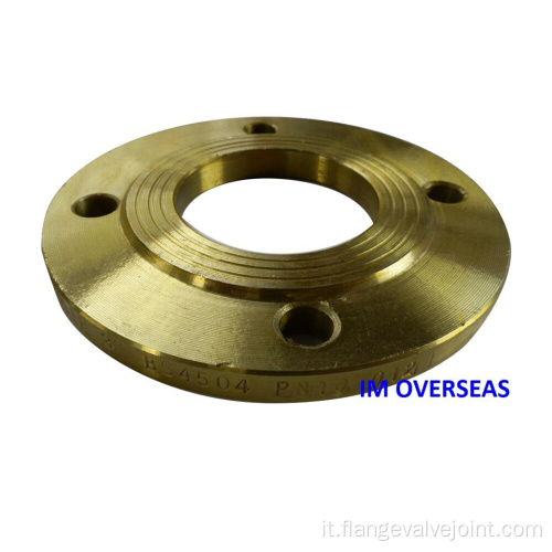 BS4504 PN10/PN16 Flange a tubo in acciaio a carbonio forgiato